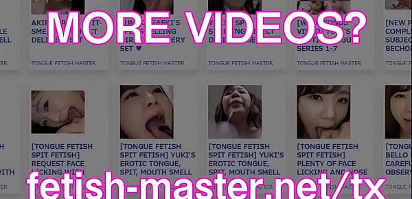 trendsJapanese Asian Tongue Spit Face Nose Licking Sucking Kissing Handjob Fetish - More at fetish-master.net